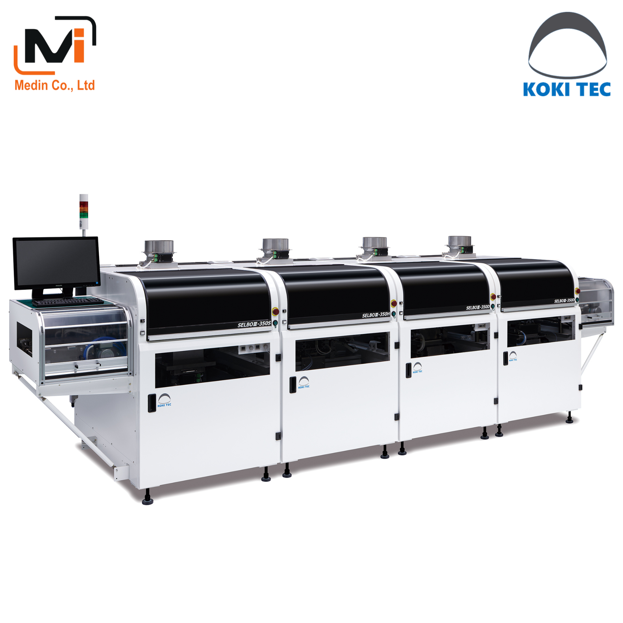 Máy hàn điểm Inline Selective Soldering SELBOII-350SHDD SELBOIII-350SHDD SELBOII-5051SHDD Koki