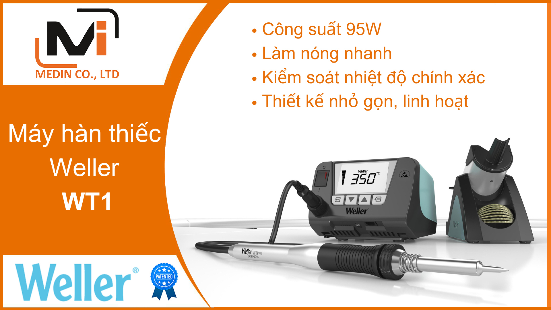 Máy hàn thiếc Weller WT1