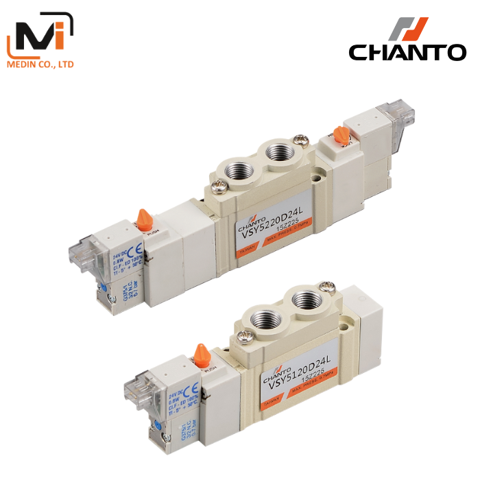 VSY solenoid valve - body ported Chanto Solenoid Valves