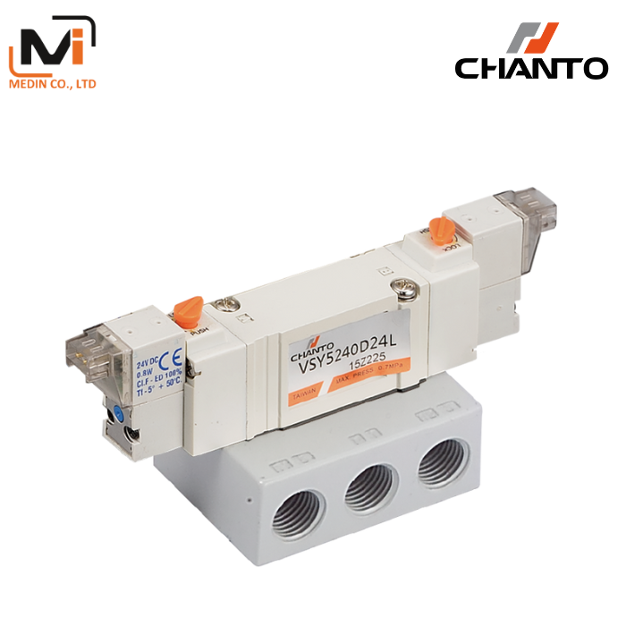 VSY solenoid valve – base mounted Chanto