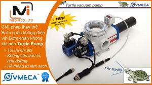 Bơm chân không khí nén Turtle Pump của Vmeca