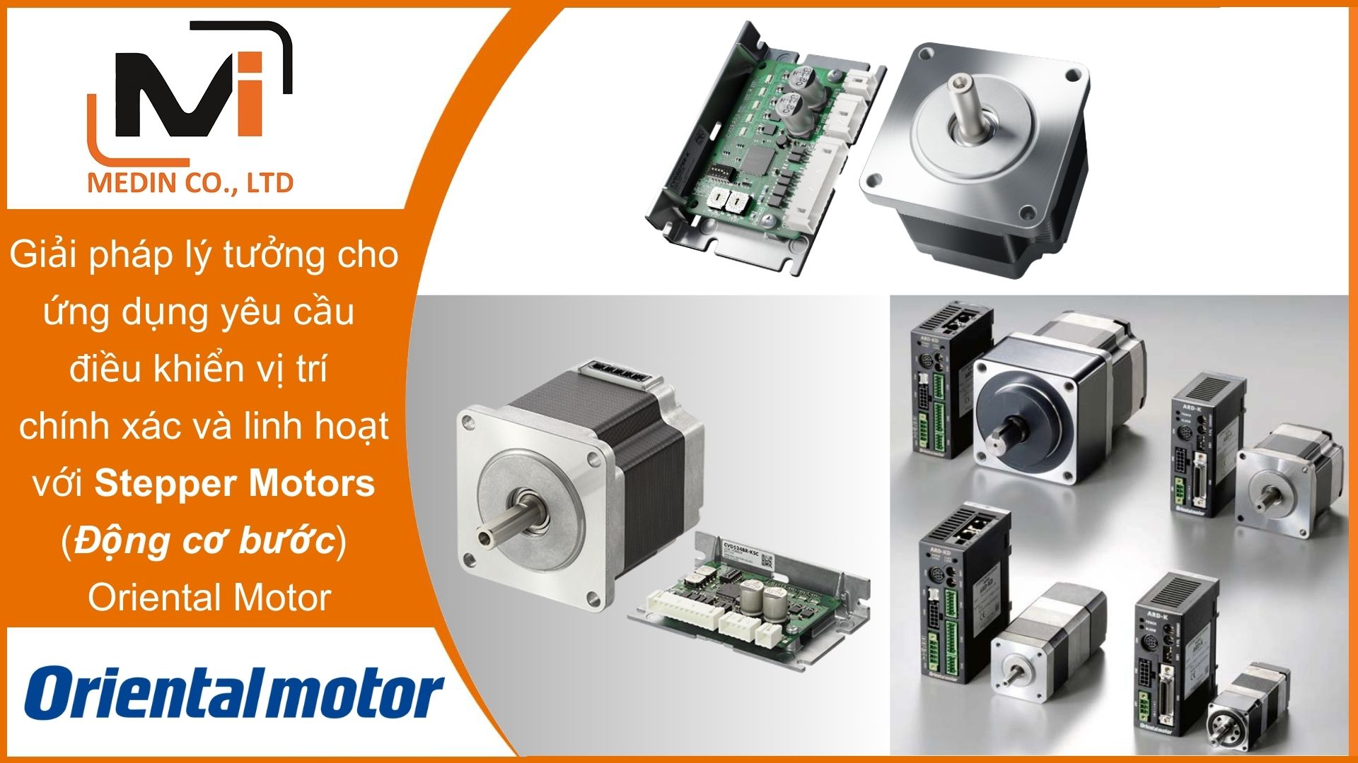 Giới thiệu động cơ bước (Stepper Motors) của Oriental Motor