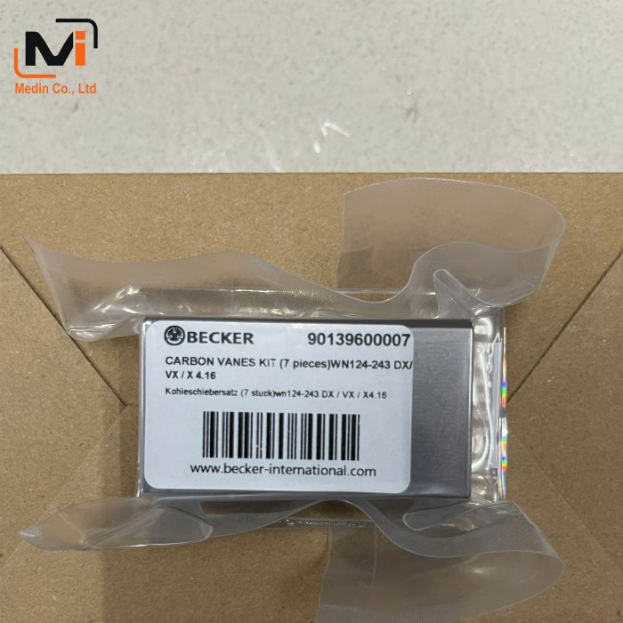 BECKER 90139600007 Carbon Vanes Set No WN 124-243