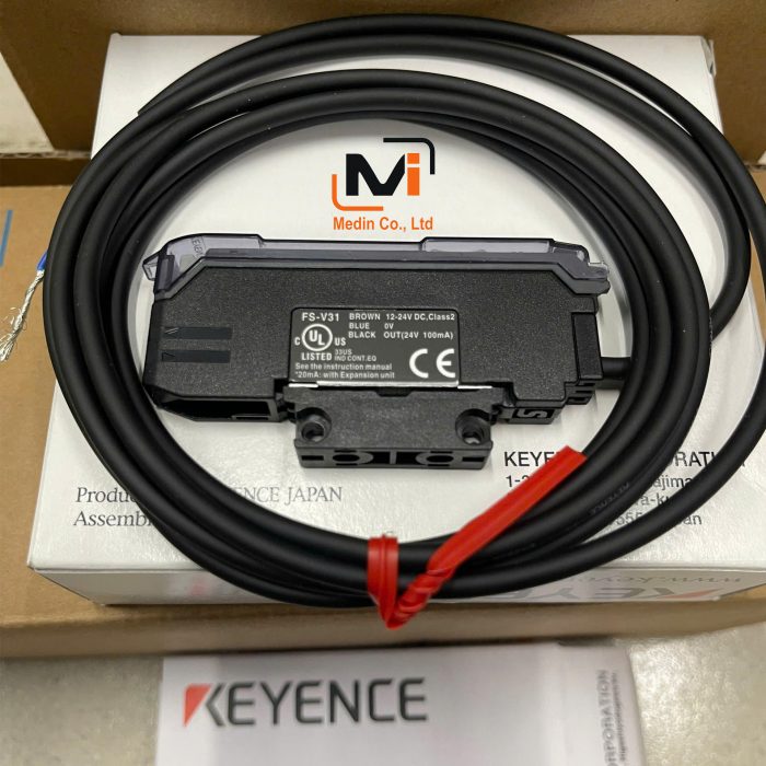 Bộ khuếch đại sợi quang FS-V31 Keyence NPN 1-ngõ ra có cáp