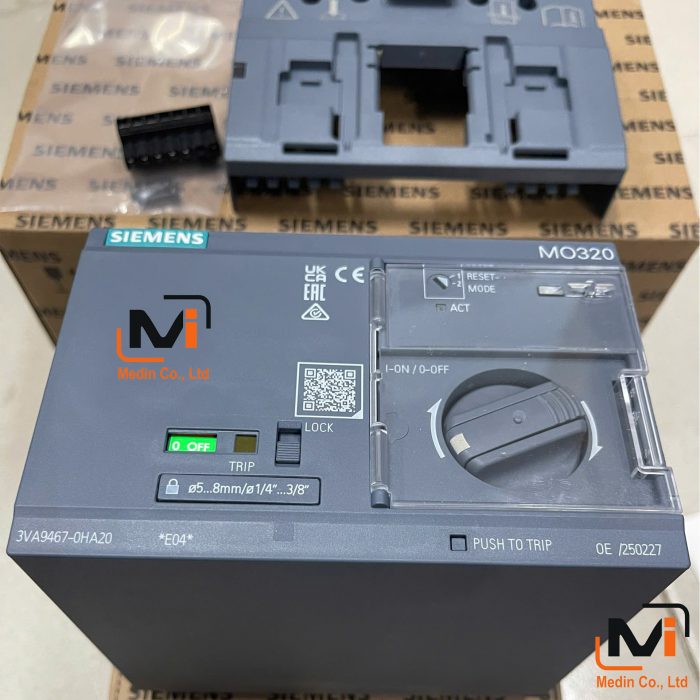 Siemens Bộ điều khiển động cơ 3VA9467-0HA20 Motor Operator