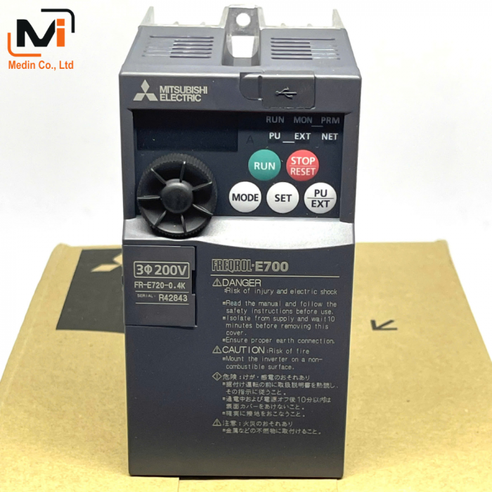 Mitsubishi FR-E720-0.4K Biến tần 0.4kW 3 Pha 220V