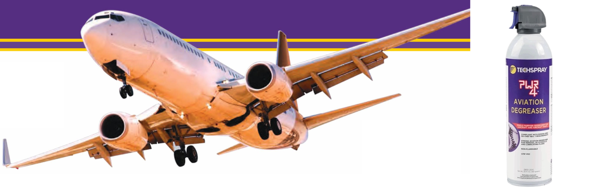 PWR-4 Aviation Degreaser của Techspray
