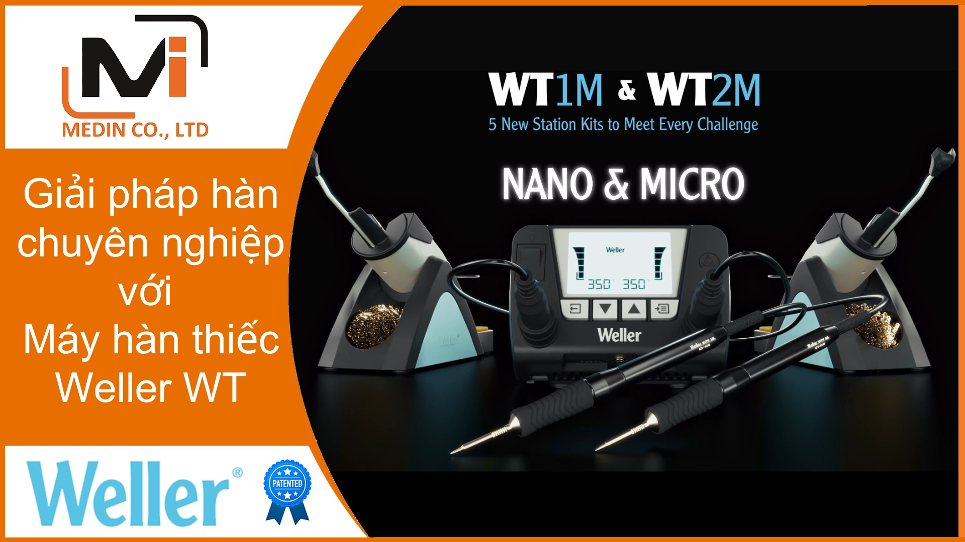 Giải pháp hàn chuyên nghiệp với Máy hàn thiếc Weller WT