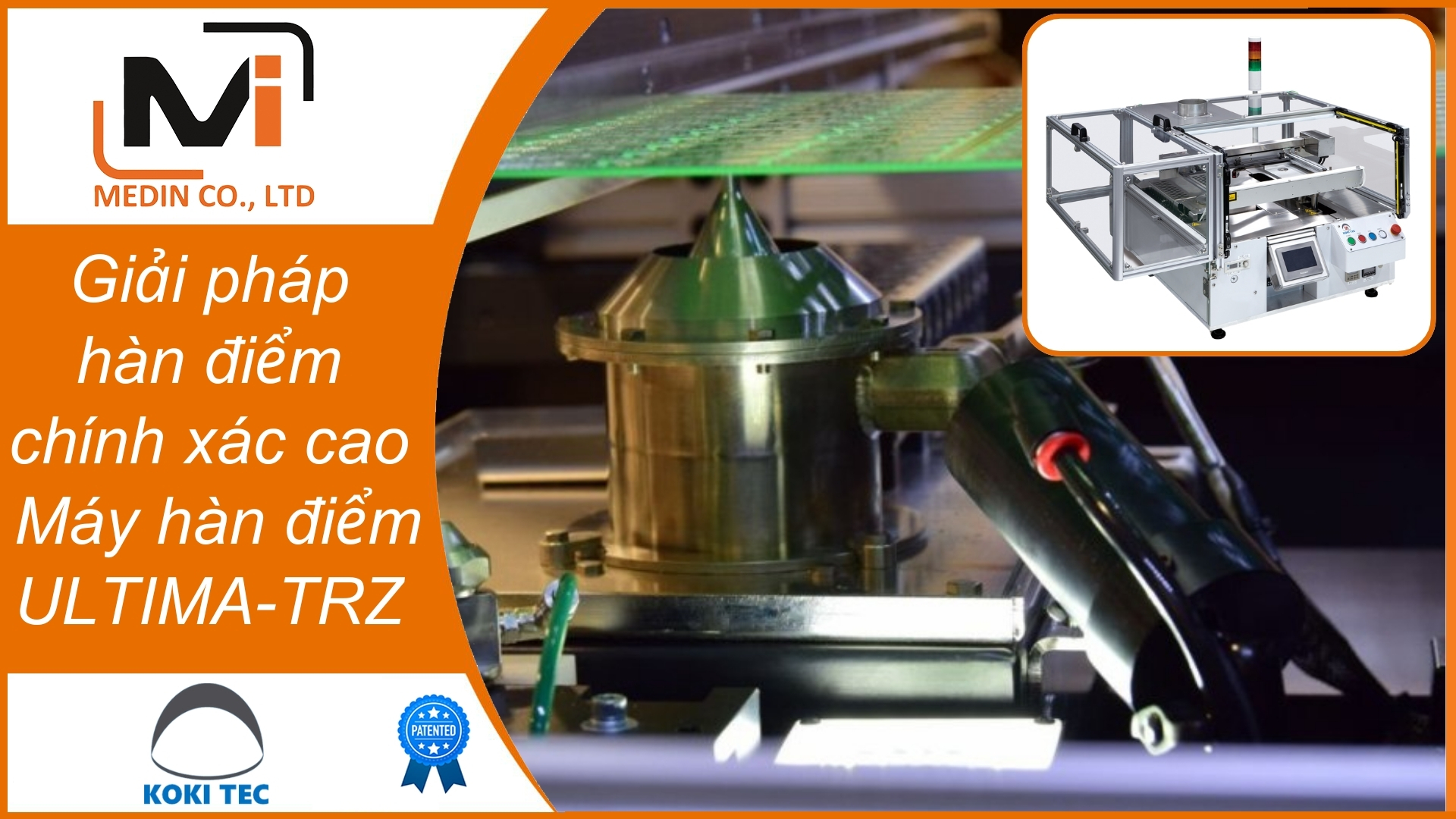 Giải pháp hàn điểm chính xác cao với Máy hàn điểm Selective Soldering ULTIMA-TRZ Koki