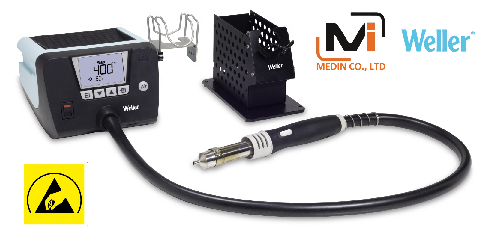 Giải pháp Rework chuyên nghiệp cho sản xuất PCBA với Máy Hút Thiếc WTHA1 Weller