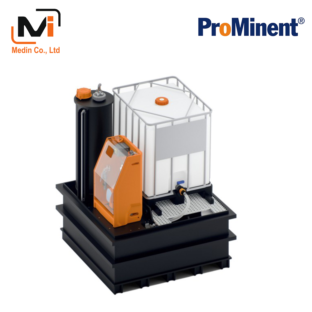 Metering and emptying station DULCODOS SAFE-IBC ProMinent