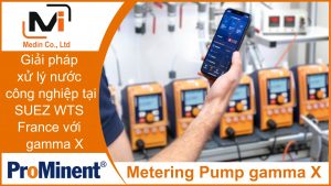 Giải pháp xử lý nước công nghiệp tại SUEZ WTS France với bơm định lượng Prominent Metering Pump gamma X