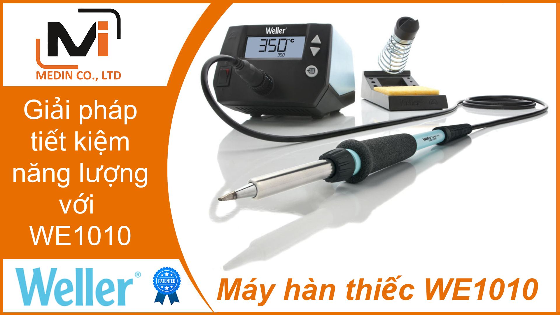 Giải pháp tiết kiệm năng lượng với Máy hàn thiếc WE1010 của Weller