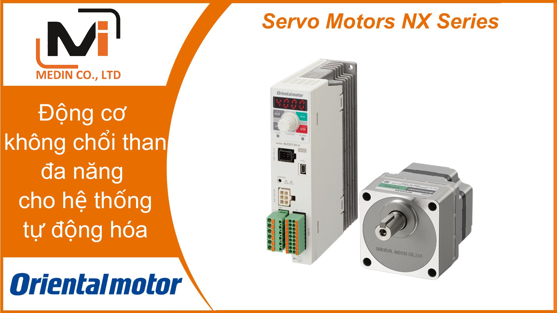 Động cơ không chổi than đa năng cho tự động hóa hiện đại Brushless Motor BLE2 Series Oriental Motor