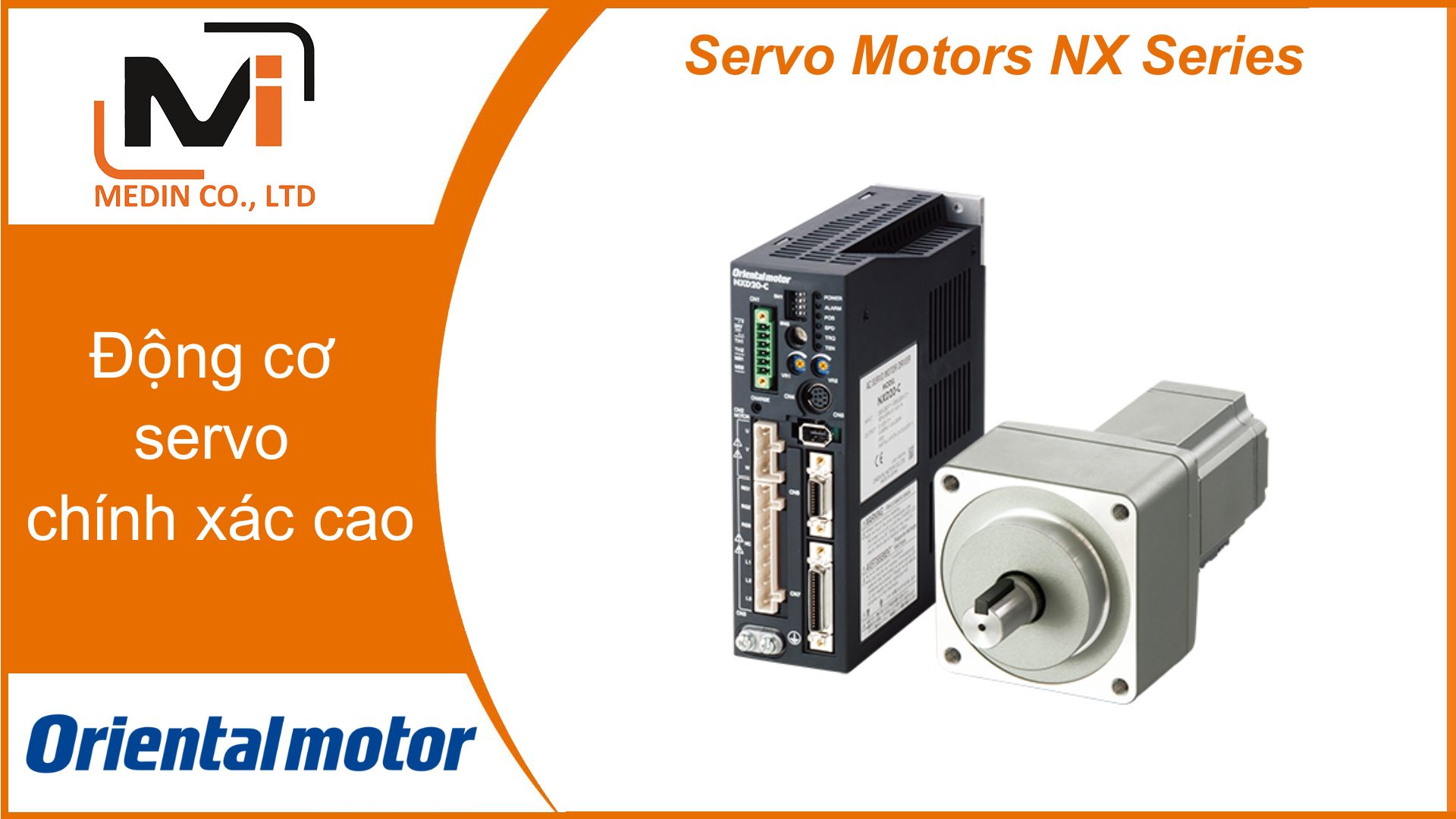 Động cơ servo chính xác cao Servo Motors NX Series Oriental Motor