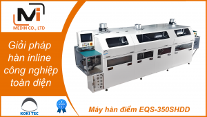 Giải pháp hàn inline công nghiệp toàn diện với Máy hàn sóng EQS-350SHDD của Koki
