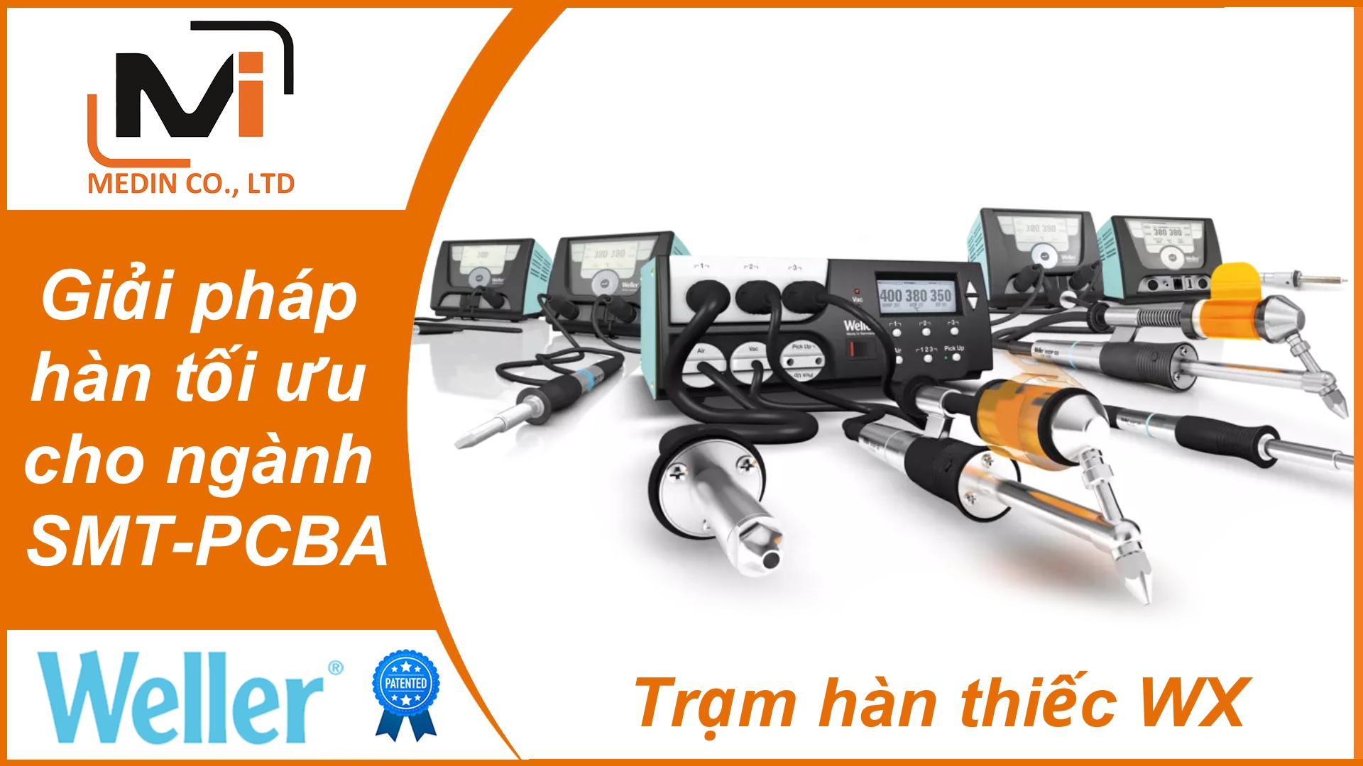 Giải pháp hàn tối ưu cho ngành SMT-PCBA tại Việt Nam với trạm hàn thiếc WX Weller