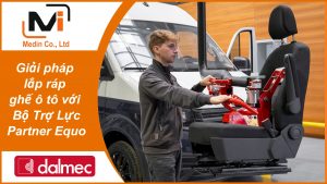 Giải pháp lắp ráp ghế ô tô với Bộ Trợ Lực Partner Equo Industrial Manipulators Dalmec