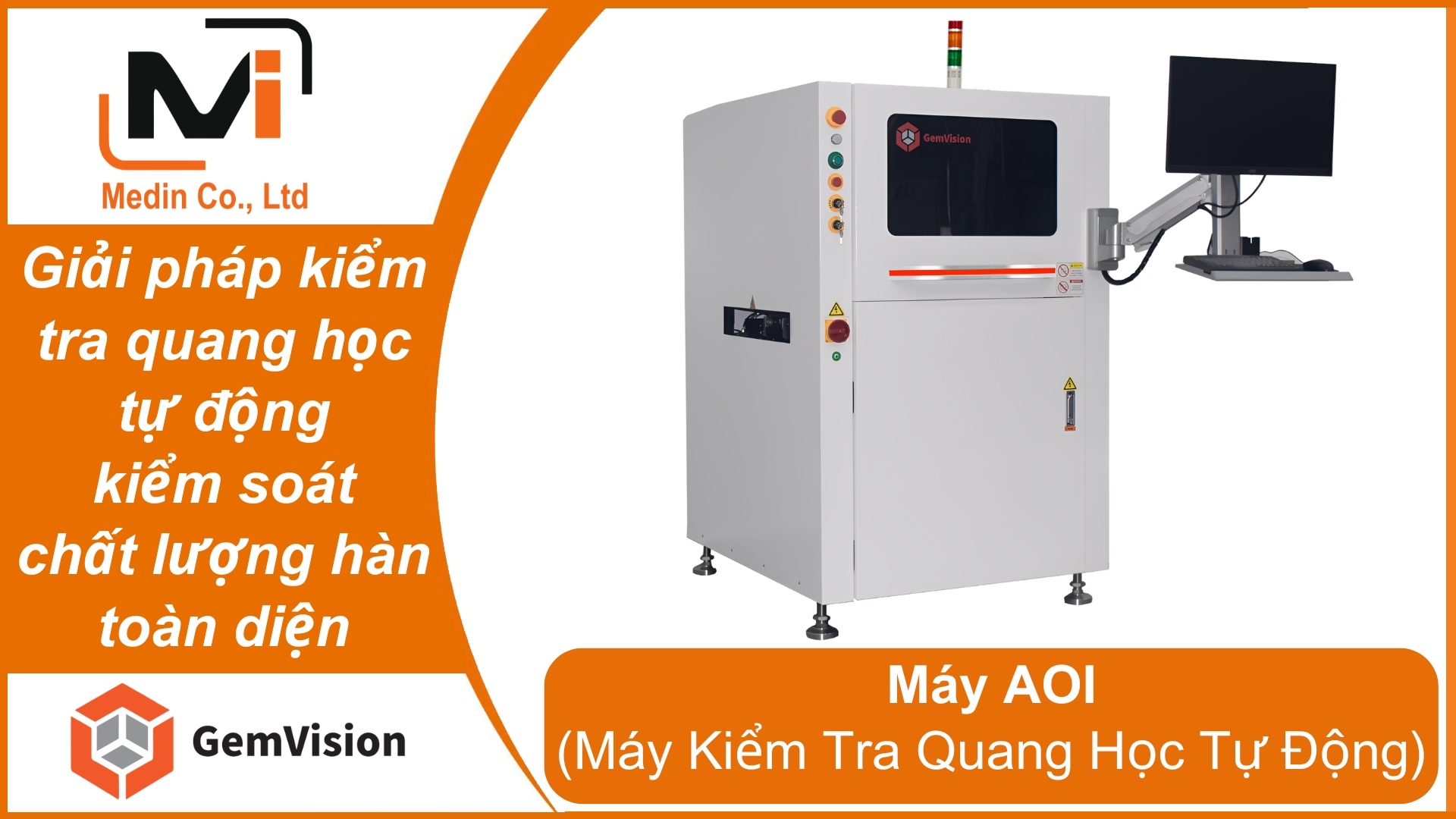 Giải pháp máy kiểm tra quang học tự động AOI GA600 – kiểm soát chất lượng hàn toàn diện trong sản xuất SMT với Gemvision