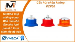 Ứng dụng cốc hút chân không Vmeca FCF50 – Suction Cup phẳng-cong Ø50 mm cho tấm kim loại, panel ô tô và kính tốc độ cao