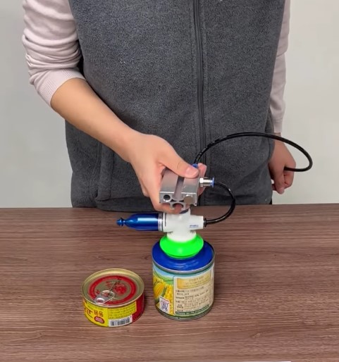 Giải pháp gắp lon nhôm tốc độ cao không lo móp méo – Giác hút chân không Vmeca MC20D Magic Gripper