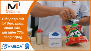 Giải pháp hút túi thực phẩm chính xác, tiết kiệm 73% năng lượng – Giác hút chân không Vmeca MC20D Magic Gripper
